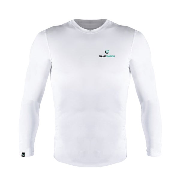 Gamepatch Long Sleeve Compression Shirt  (26) -  Pitk&auml;hihainen kompressiopaita - Valkoinen