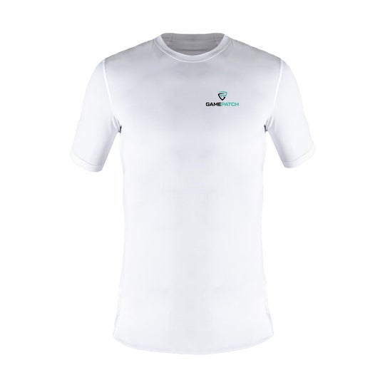 Gamepatch Short Sleeve Compression Shirt  (26) -  Lyhythihainen kompressiopaita - Valkoinen