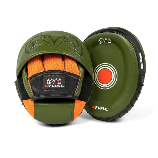 Rival RPM80 Impulse Punch Mitts (26) - Pistehanskat- Khaki
