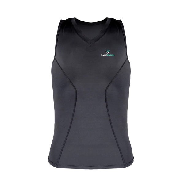 Gamepatch Sleeveless Compression Shirt (26) - Hihaton kompressiopaita - Musta