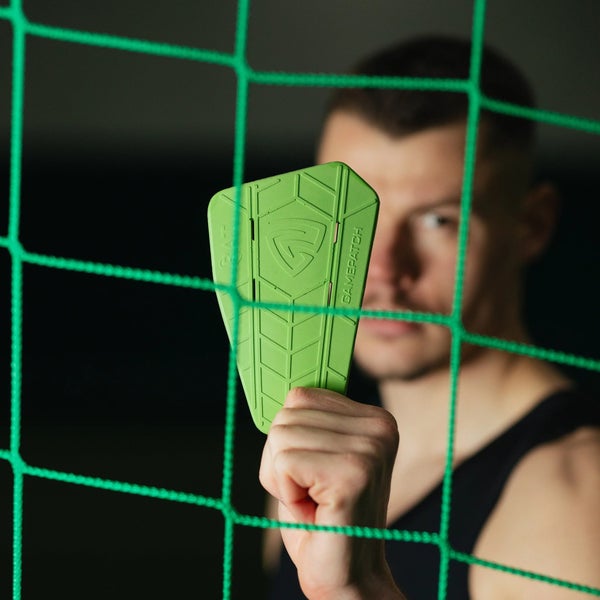 Gamepatch Body Adjustable Shin Guards (26) - S&auml;&auml;risuoja - Vihre&auml;