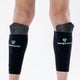 Gamepatch Football Shin Guard Compression Sleeves (26) - Jalkapalloilijoille S&auml;&auml;ren Kompressiotuki - Musta