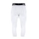 Gamepatch Padded 3/4  Compression Tights Pro+ (26) - Topatut 3/4 Kompressiohousut - Valkoinen